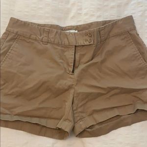 Khaki 3.5 inch shorts